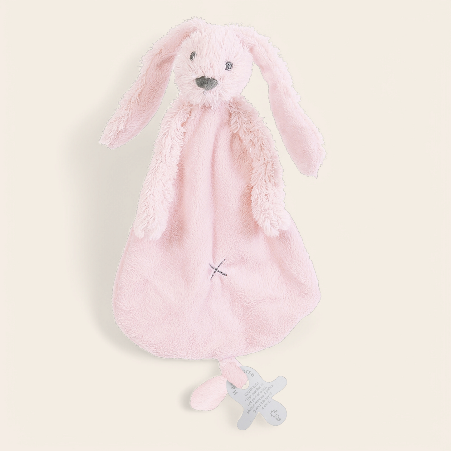 Rabbit Richie Roze Tuttle - Knuffeldoekje konijn 24cm | Happy Horse | Personaliseerbaar