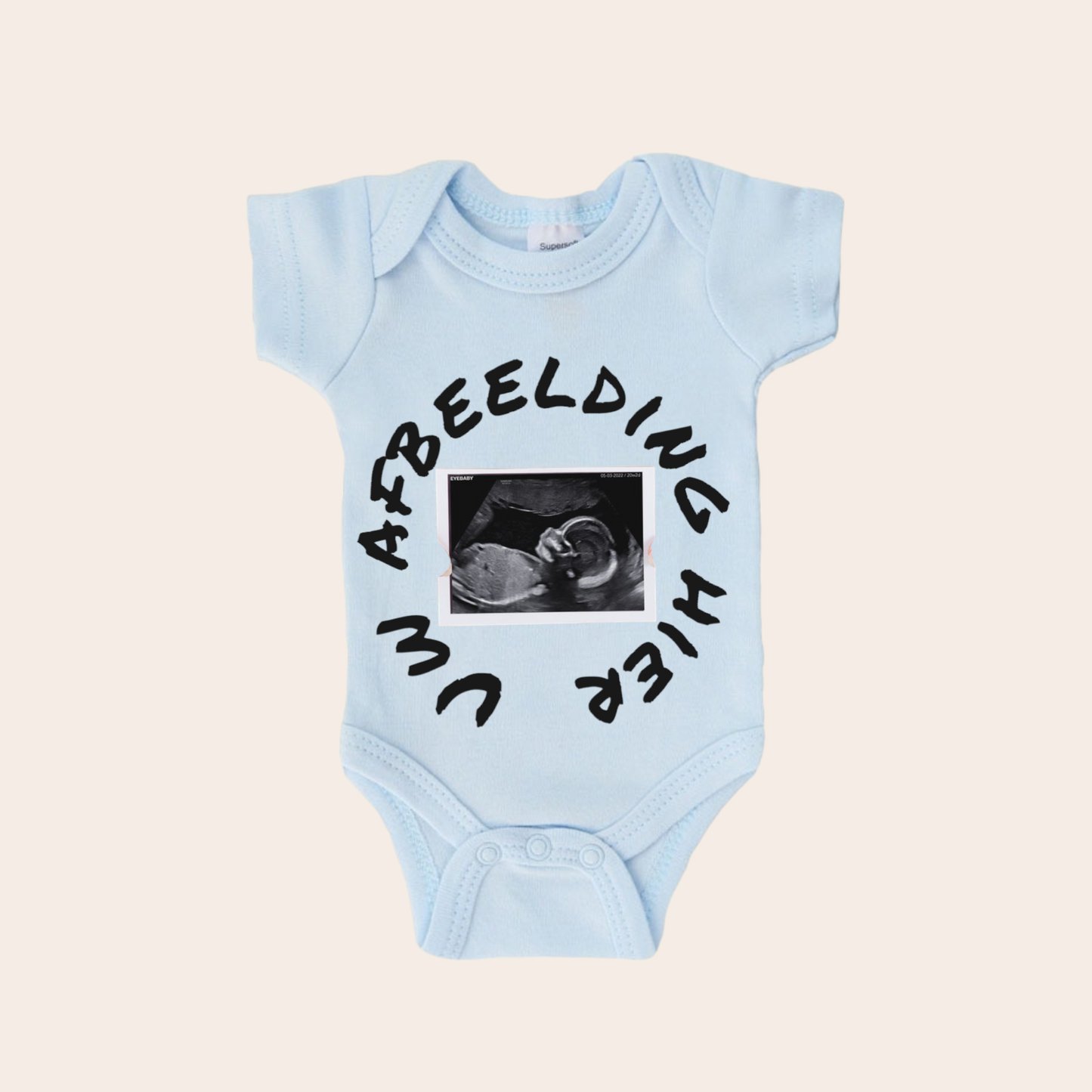 Romper met eigen afbeelding