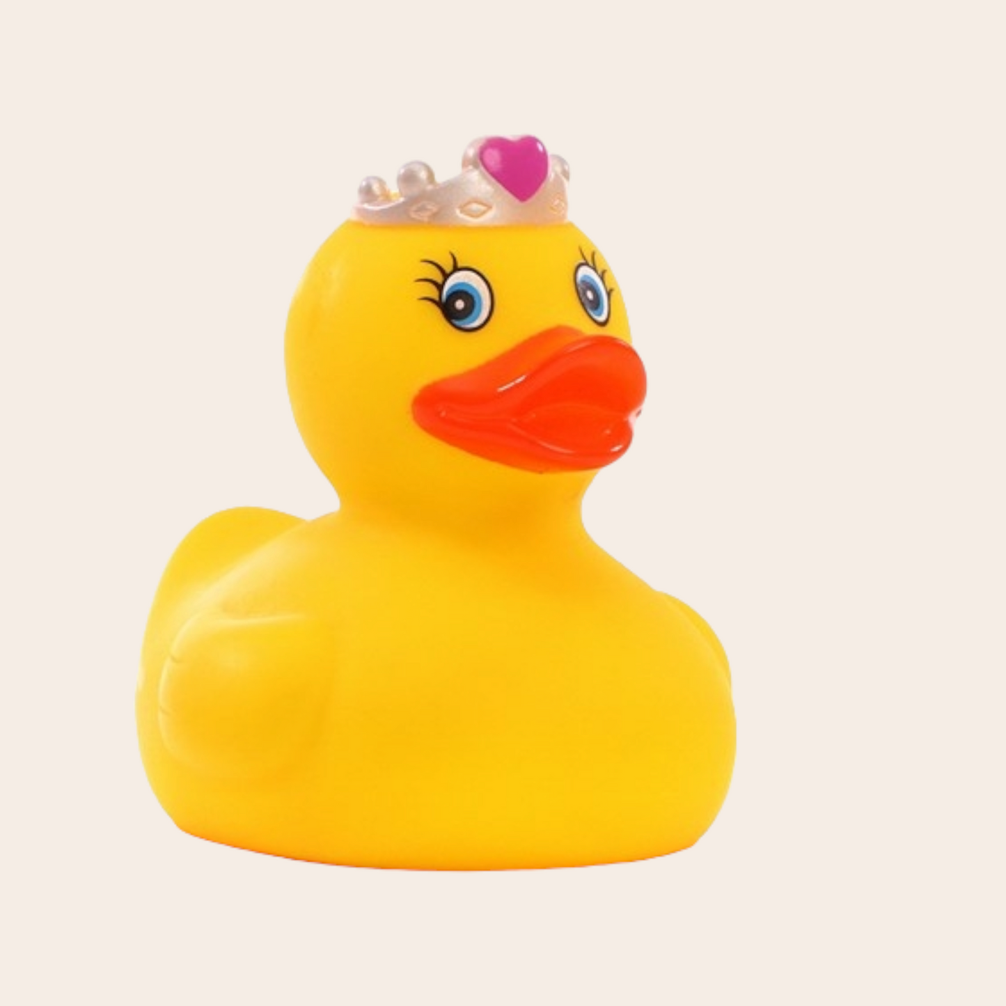Prinses Badeend van 8 cm – Het Perfecte Cadeau voor Koninklijke Liefhebbers