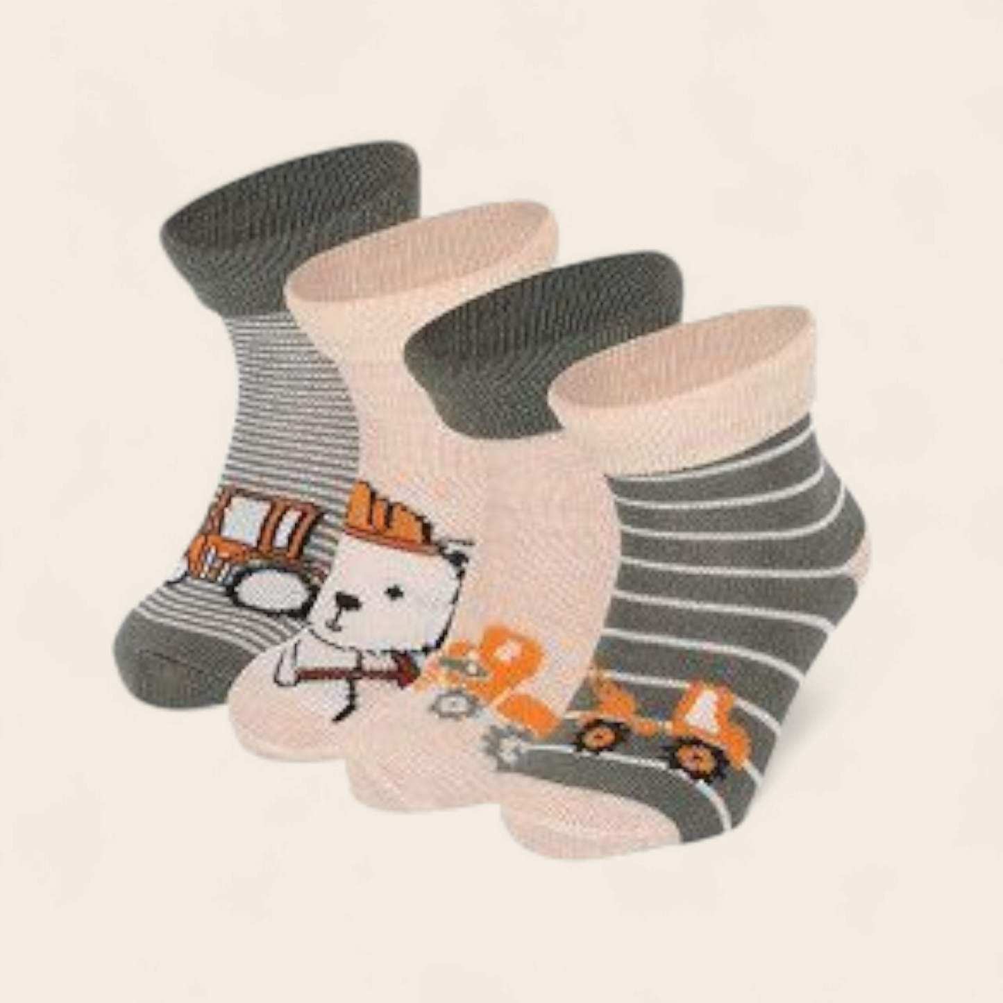 Kraamcadeau Jongen en mama – met naam geborduurd – Happy Horse Helma knuffeldoekje, sokjes, luiers & Therme Zen voor mama – Luxe doos met bedrukking