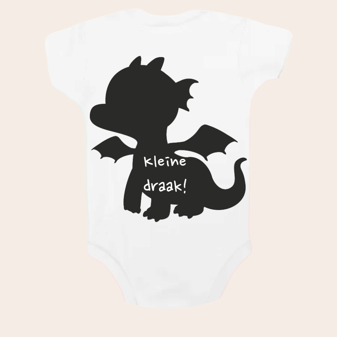 romper met grote kleine draak