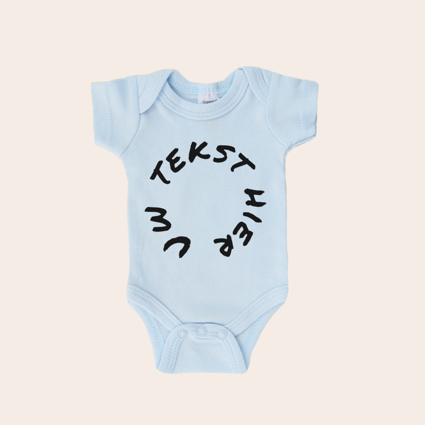 Romper met uw eigen tekst