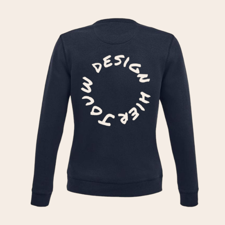 Schwarzes T-Shirt für Damen mit individuellem Text – perfekte Kombination aus Stil und Persönlichkeit