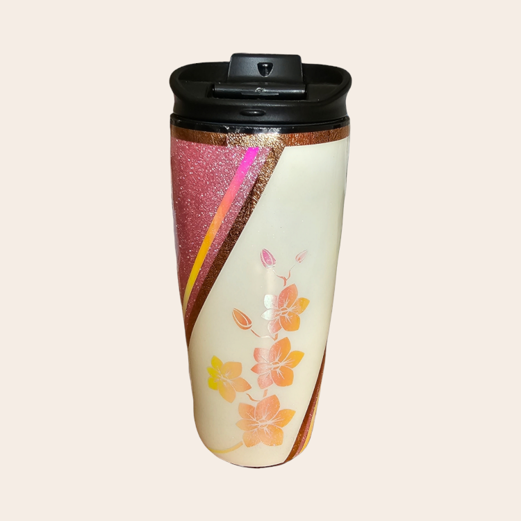 Tumblers Bedekt met Epoxy, Glitters en Personalisatie - Stijlvolle en Unieke Drinkbekers