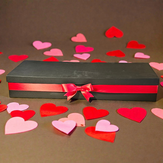 Flowerbox “LOVE” met 30 Roze Longlife Rozen – Luxe Valentijnscadeau (26 × 68 cm)