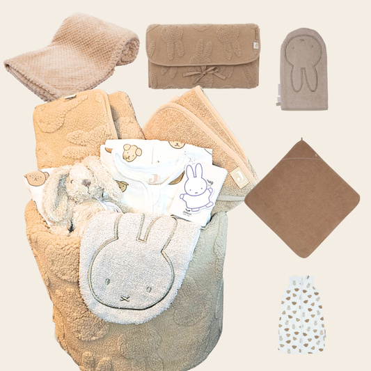Zeer complete kraammand – Nijntje & Jollein luxe baby cadeau