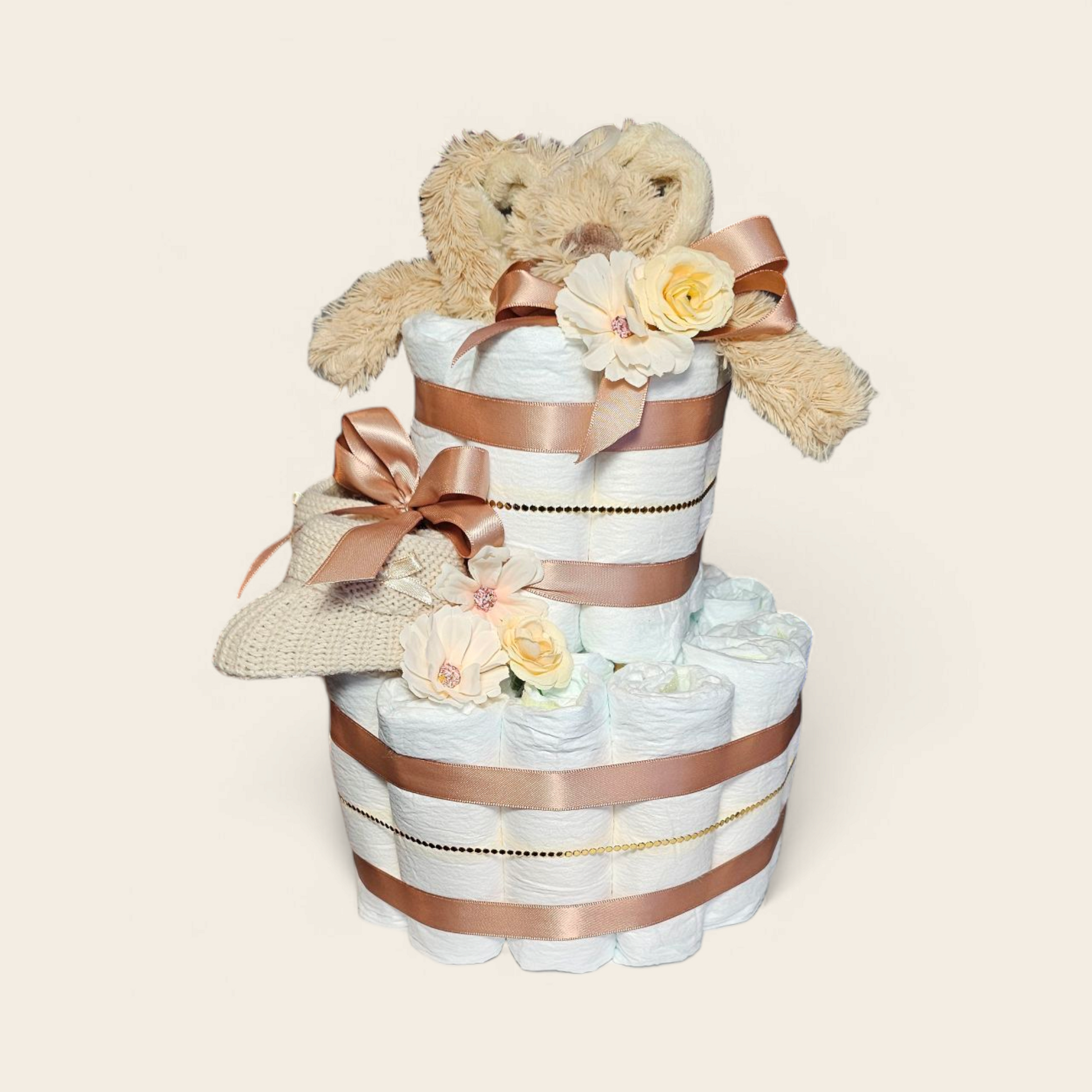 Neutraal kraamcadeau 2 laags happy horse