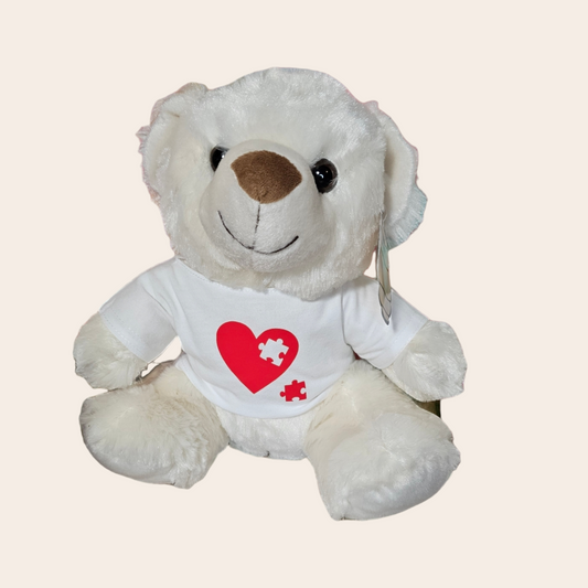 Personalisierter Teddybär mit T-Shirt und eigenem Aufdruck 