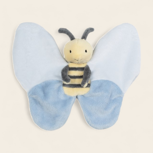 Bee Benja knuffeldoekje met naam – een BIJzondere Happy Horse knuffeldoek