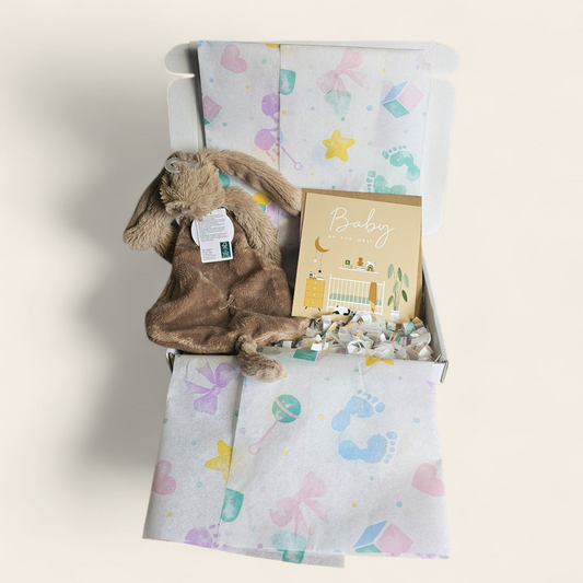 Baby on the Way – Een Lief Brievenbuscadeautje voor aanstaande ouders - met happy horse richie bruin