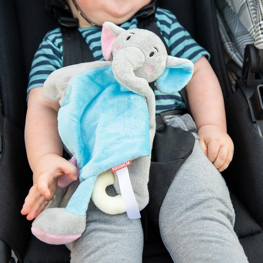 knuffeldoekje olifant met baby