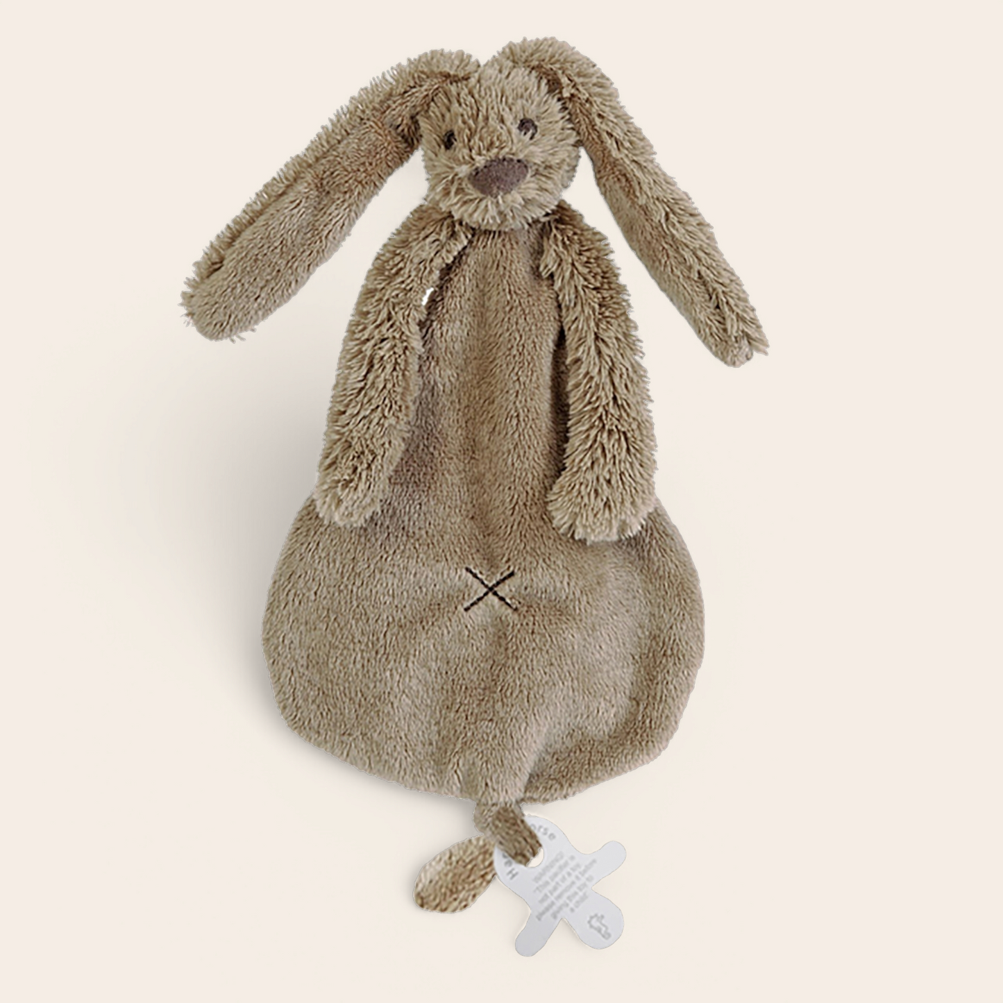 Rabbit Richie bruin Tuttle - Knuffeldoekje konijn 24cm | Happy Horse | Personaliseerbaar